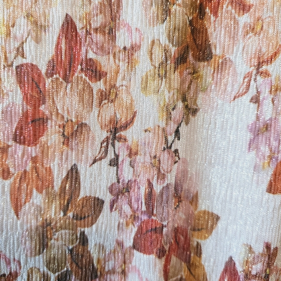 Anthropologie Eva Franco Metallic Top - Picture 4 of 10